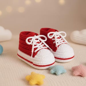 Crochet Baby Shoes Pattern PDF, DIY Newborn Gift, Baby Shower Download, 4 Sizes Baby Girl Boy Booties, Baby Booties Crochet Pattern