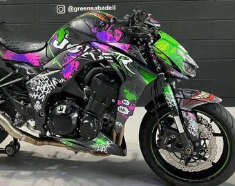 Autocollant Pour Kawasaki Z1000D KZ1-R (Z1R 22 Litres) - Vinyle Oracal - Fabriqué En Allemagne