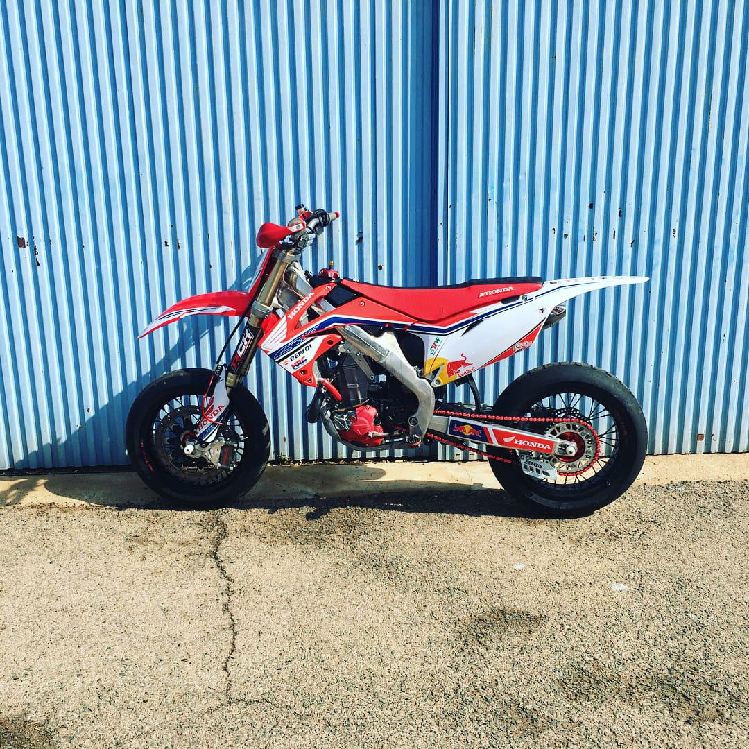 Kit Carénage Plastique Old Mx Pour Honda CRF 250 (2019-2021) Et CRF 450 (2017-2020) - Numéro 34901 - Occasion