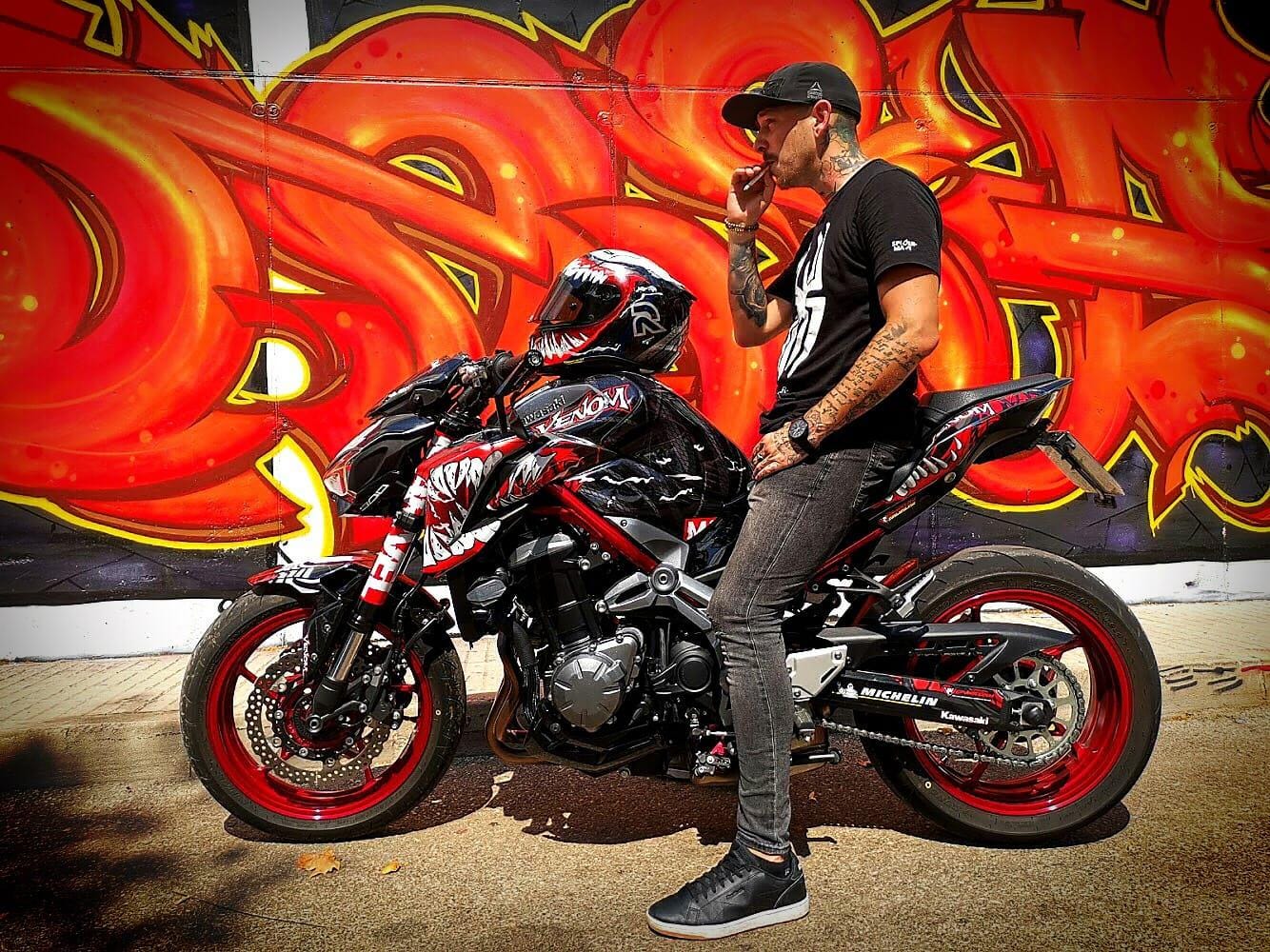 KAWASAKI Z900 'VENOM' Graphics Kit – Custom Decals Vinyl Stickers