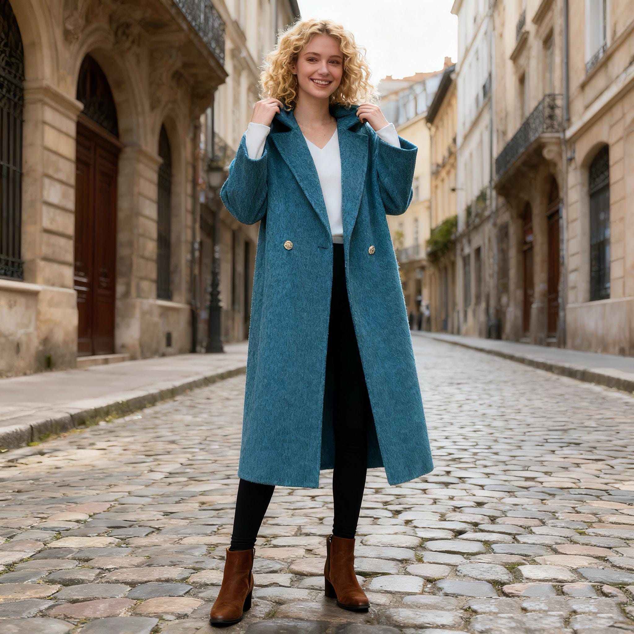 Simple Wool Coat Australia