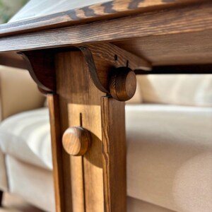 Handmade Walnut Laptop Table, Wooden Adjustable Height Laptop Desk, Portable & Foldable Laptop Stand , Work from home image 10