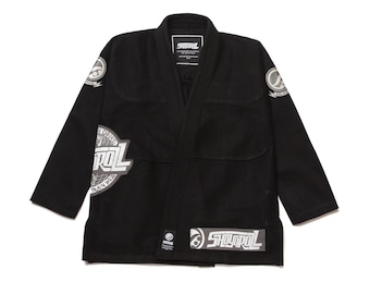 Shoyoroll Carbon Competitor Black BJJ Gi With Bag | Jiu Jitsu Kimono Uniform