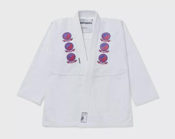 Kimono de Jiu Jitsu / Gi de BJJ blanco con bolsa Shoyoroll Admiral Competitor