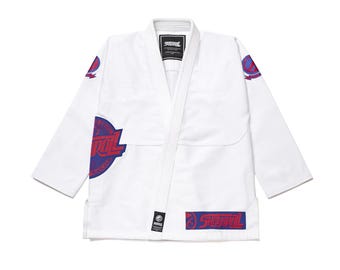 Shoyoroll Americana Competitor White BJJ Gi 450 GSM | Jiu Jitsu Kimono with Bags