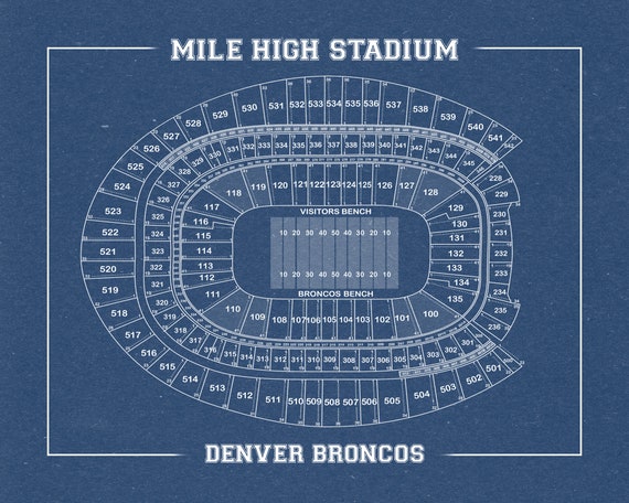 Mile High Seating Chart