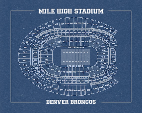 Mile High Seating Chart