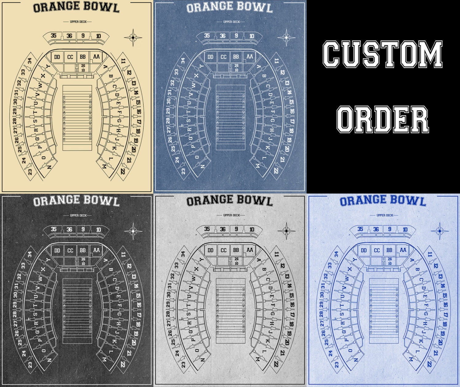 Orange Bowl Seating Chart