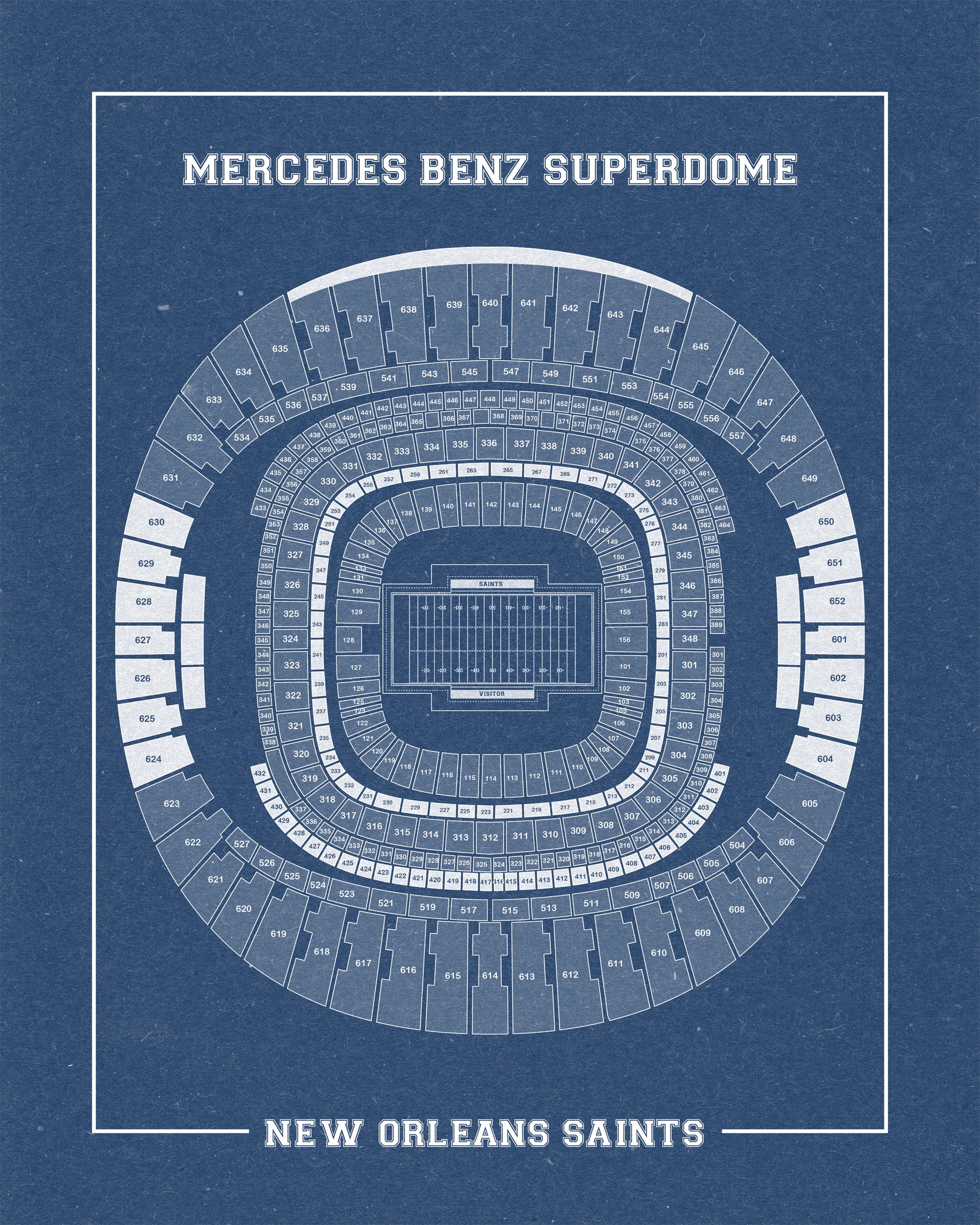 Mercedes Benz Superdome Seating Chart Print Of Vintage Mercedes-Benz Superdome Seating Chart Seating | Etsy  Singapore