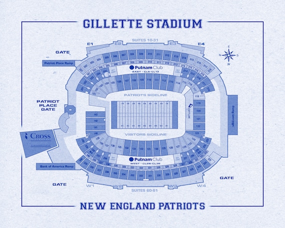 Patriot Place Seating Chart