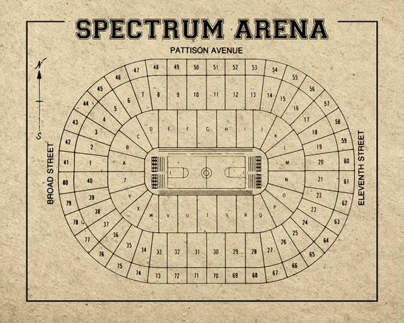 Spectrum Arena Seating Chart