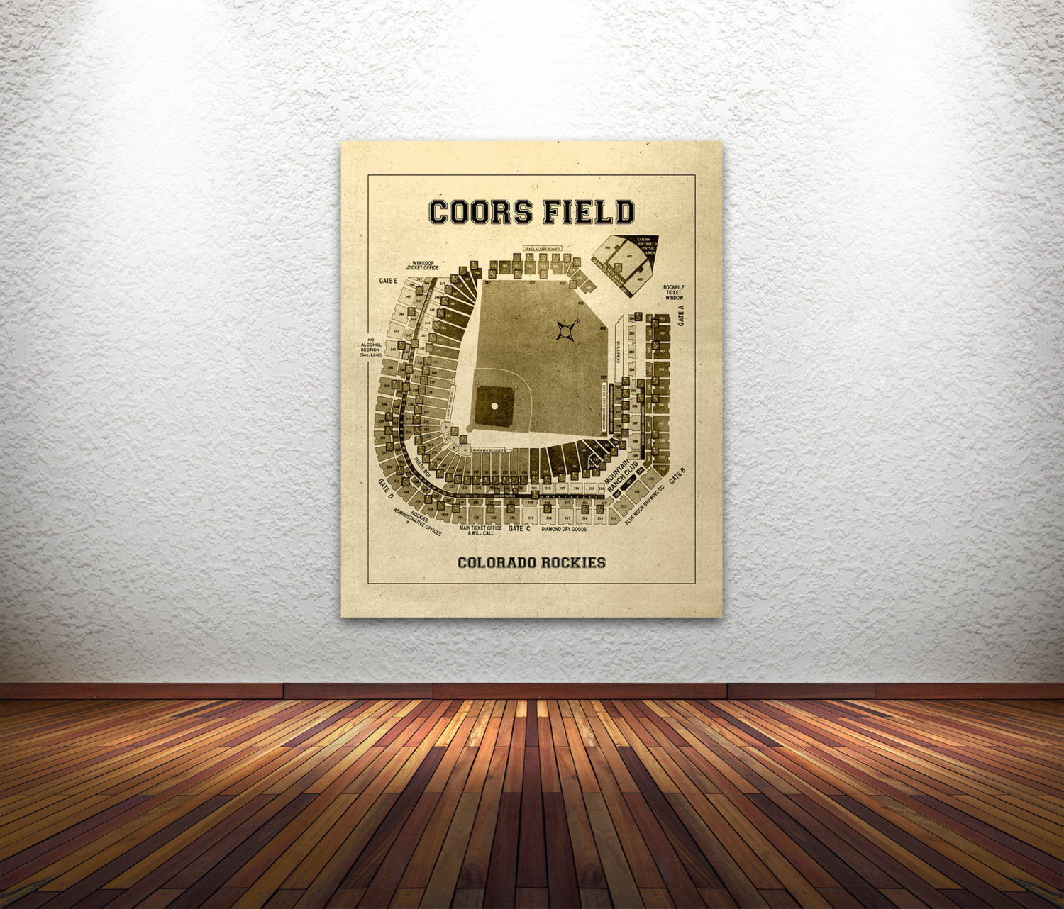 Coors Field Club Level Seating Chart