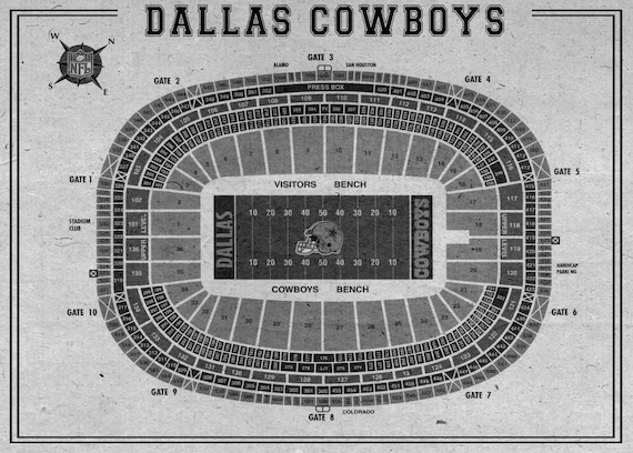 Texas Stadium Seating Chart