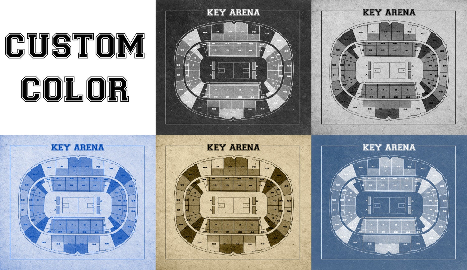 Key Arena Seating Chart