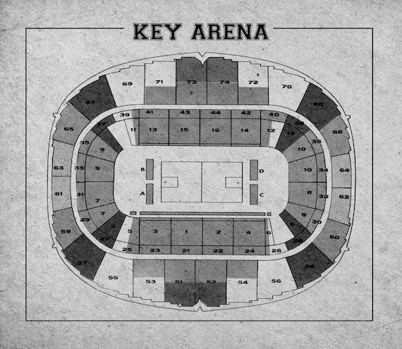 Key Arena Seating Chart