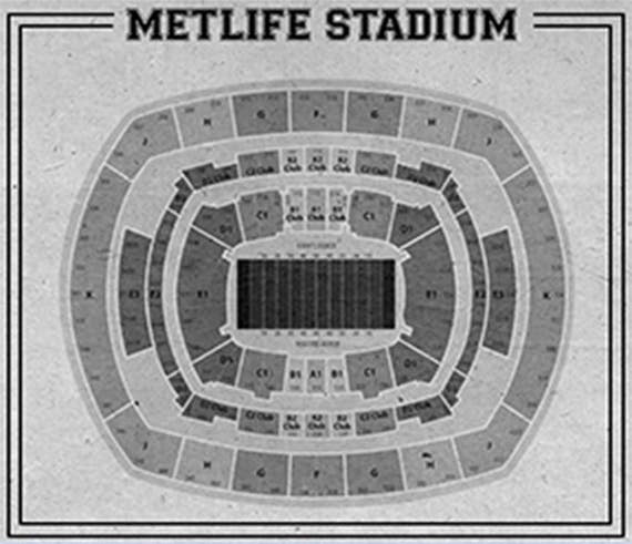 Metlife Stadium Seating Chart