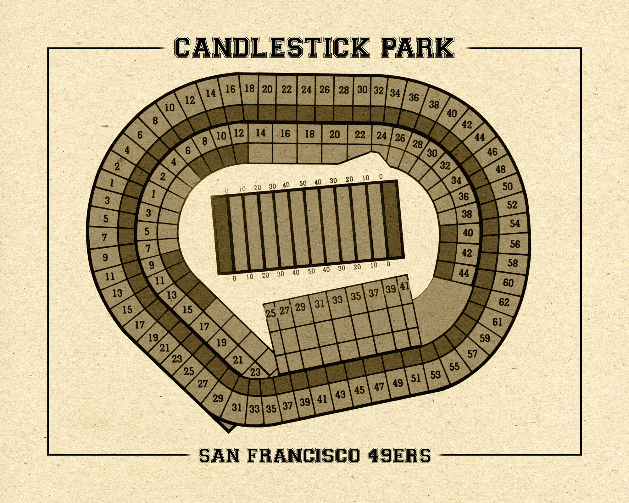 Candlestick Park Seat Numbers