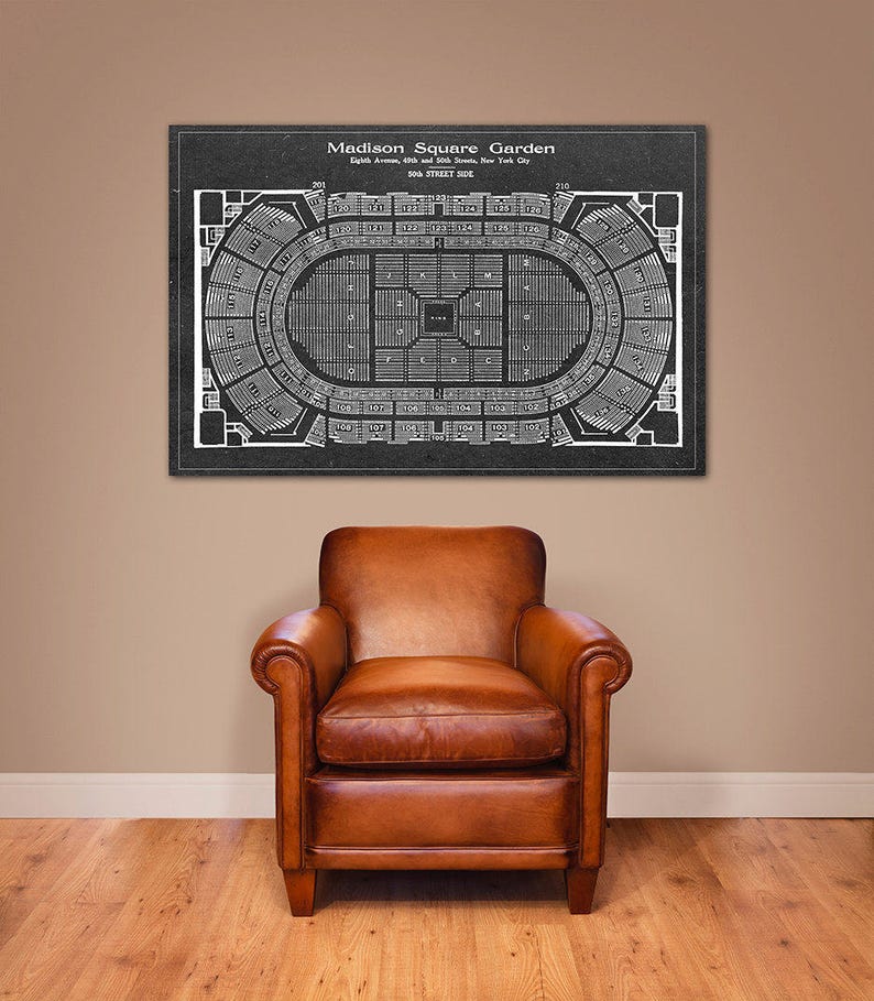 Msg Wrestling Seating Chart