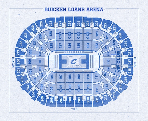 Cavs Floor Seating Chart