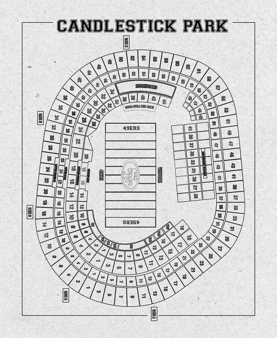 Candlestick Park Baseball Seating Chart