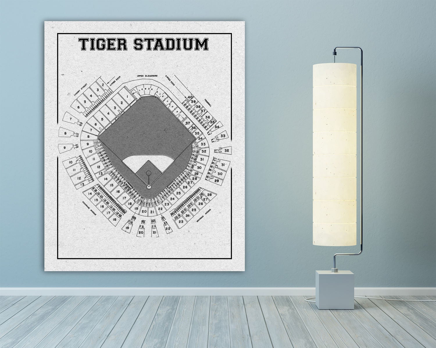 Tiger Stadium Seating Chart Detroit