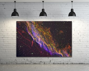 Galaxy Sky Photo: Stars Space Picture, Canvas or Matte Print