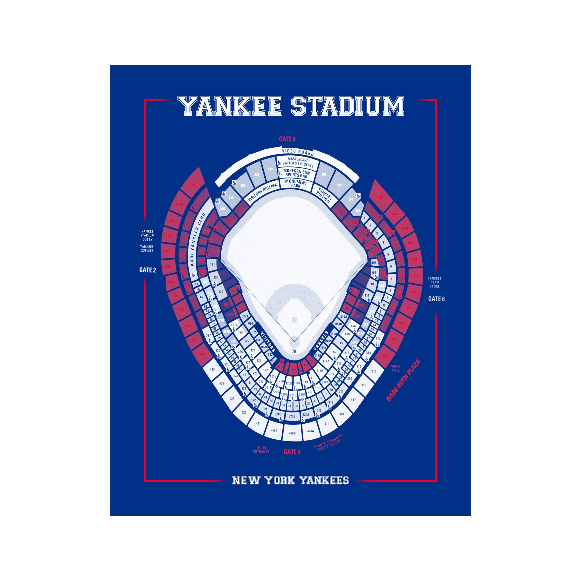Yankee Stadium Seating Chart Concert
