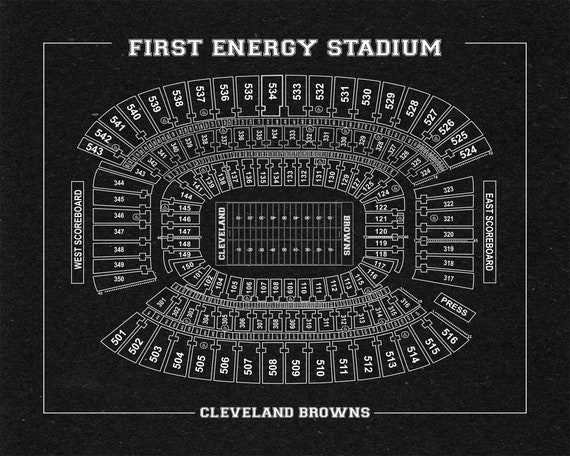 Browns Stadium Chart