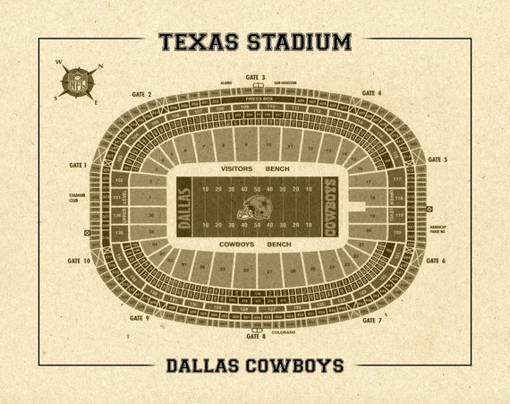 Cowboys Seating Chart