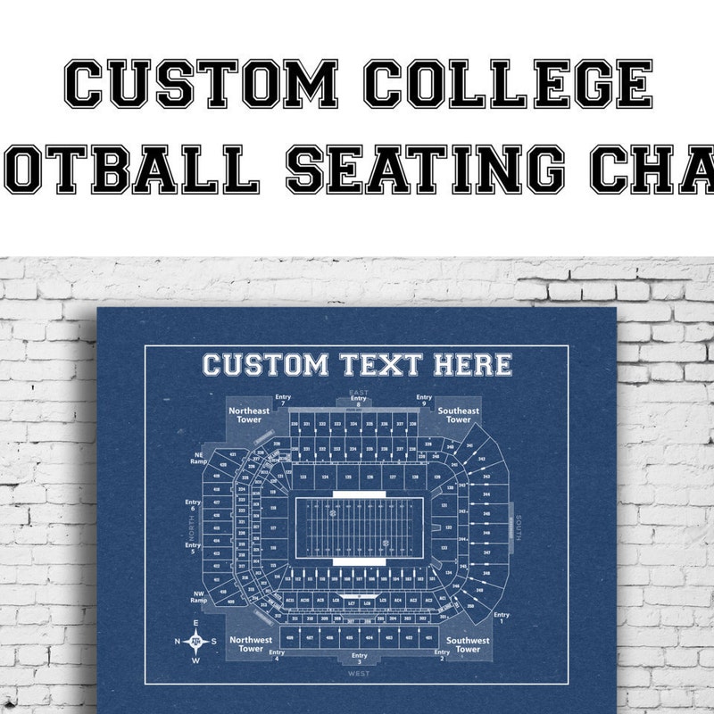 Alabama crimson tide football stadium seating Etsy.de