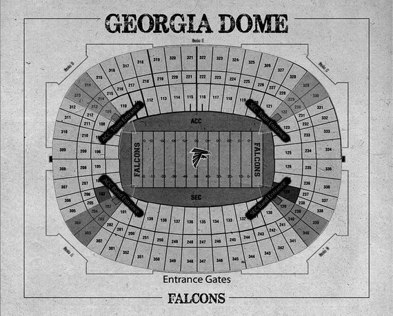 Georgia Superdome Seating Chart