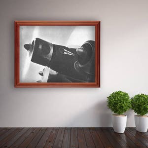 Print of Vintage Style Antique Airplane on Photo Paper, Matte Paper or Stretched Canvas military aviation plane flight pilot