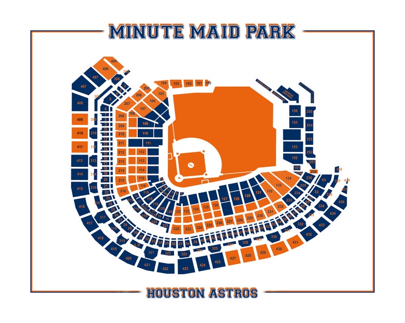 Astros Minute Seating Chart