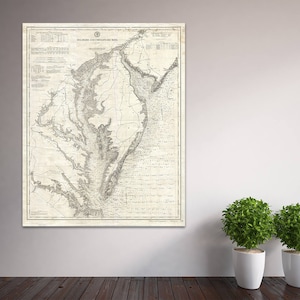 Detaillierte Landkarte Delaware Bays und Stadtplan von New Jersey