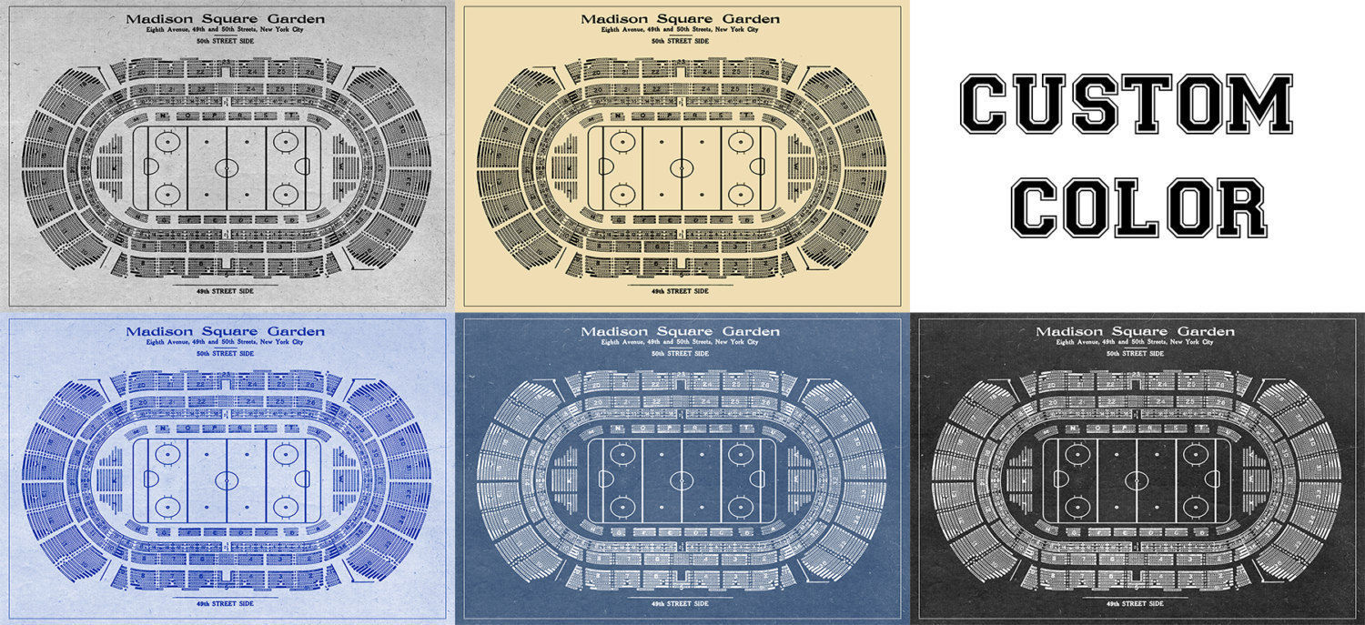 Madison Square Garden Seating Charts 