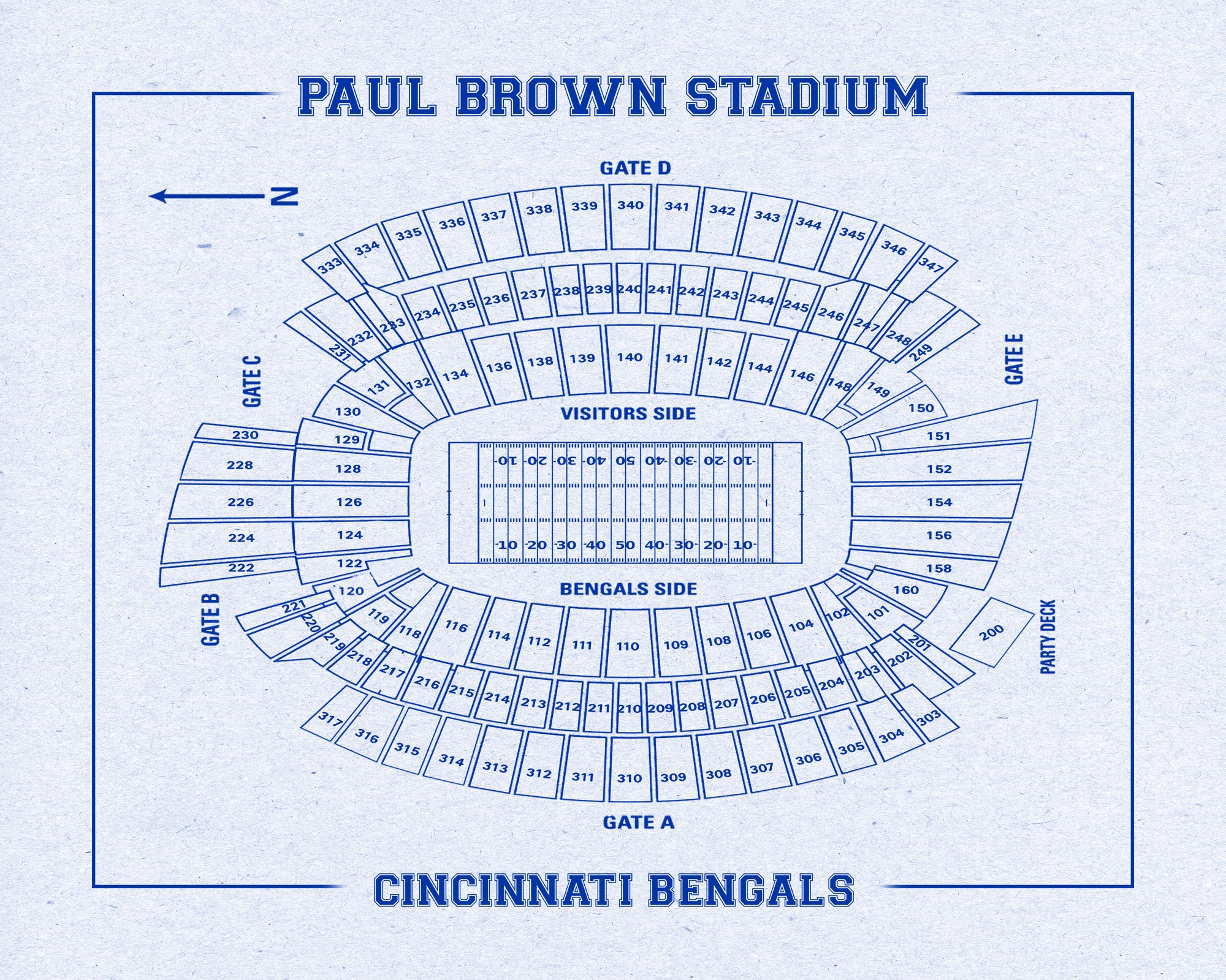 Bengals Seating Chart