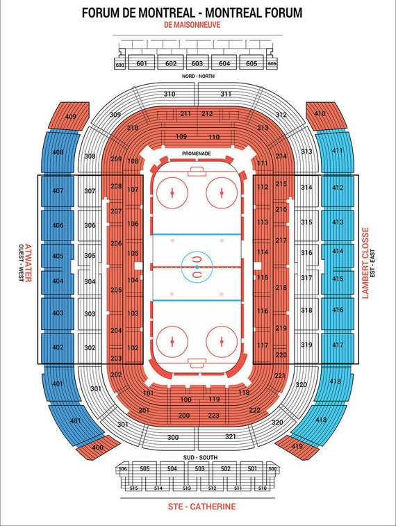 Montreal Stadium Seating Chart