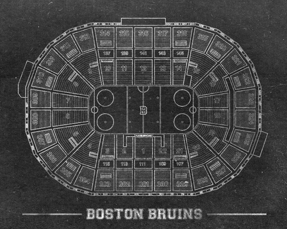 Boston Garden Bruins Seating Chart