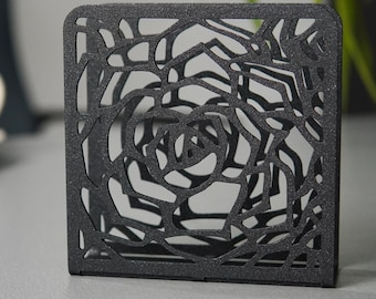 Metal Napkin Holder Rosa