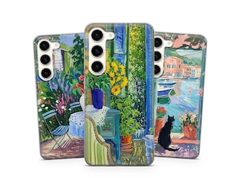 Henri Matisse Iconic Art Phone Case for Samsung A26 A17 A57 A56 A37 A36 S24 Fe S25 Edge S26, Pixel 10 iPhone 16 17 Air 14 Pro Max 13 15 Plus