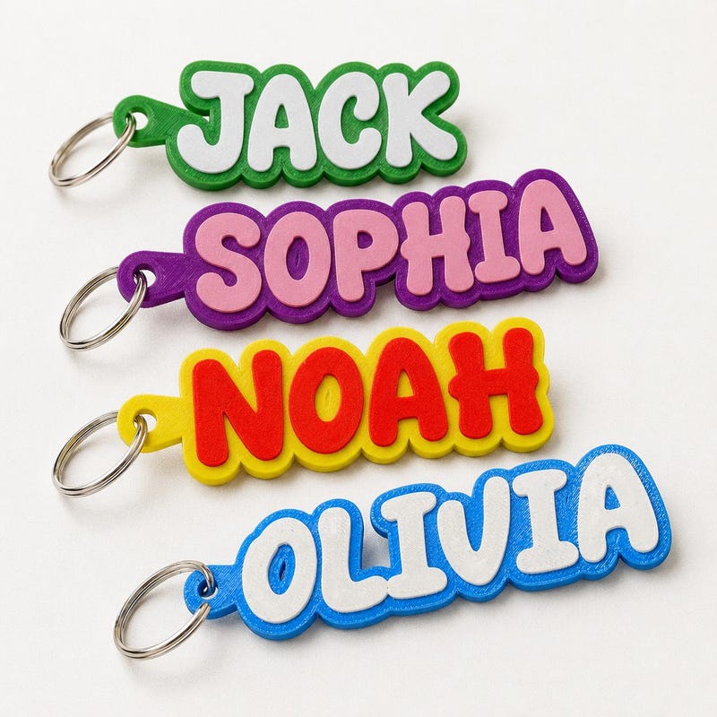 Peronalized Keychains Personalized Keychain - Etsy UK