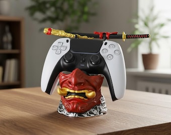 Unique Gamepad Stand for Desktop Decoration | Stylish Gaming Accessory | Universal Controller Stand P27