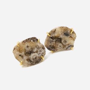 Geode Earrings/Geode Post Earrings/Druzy Post Earrings