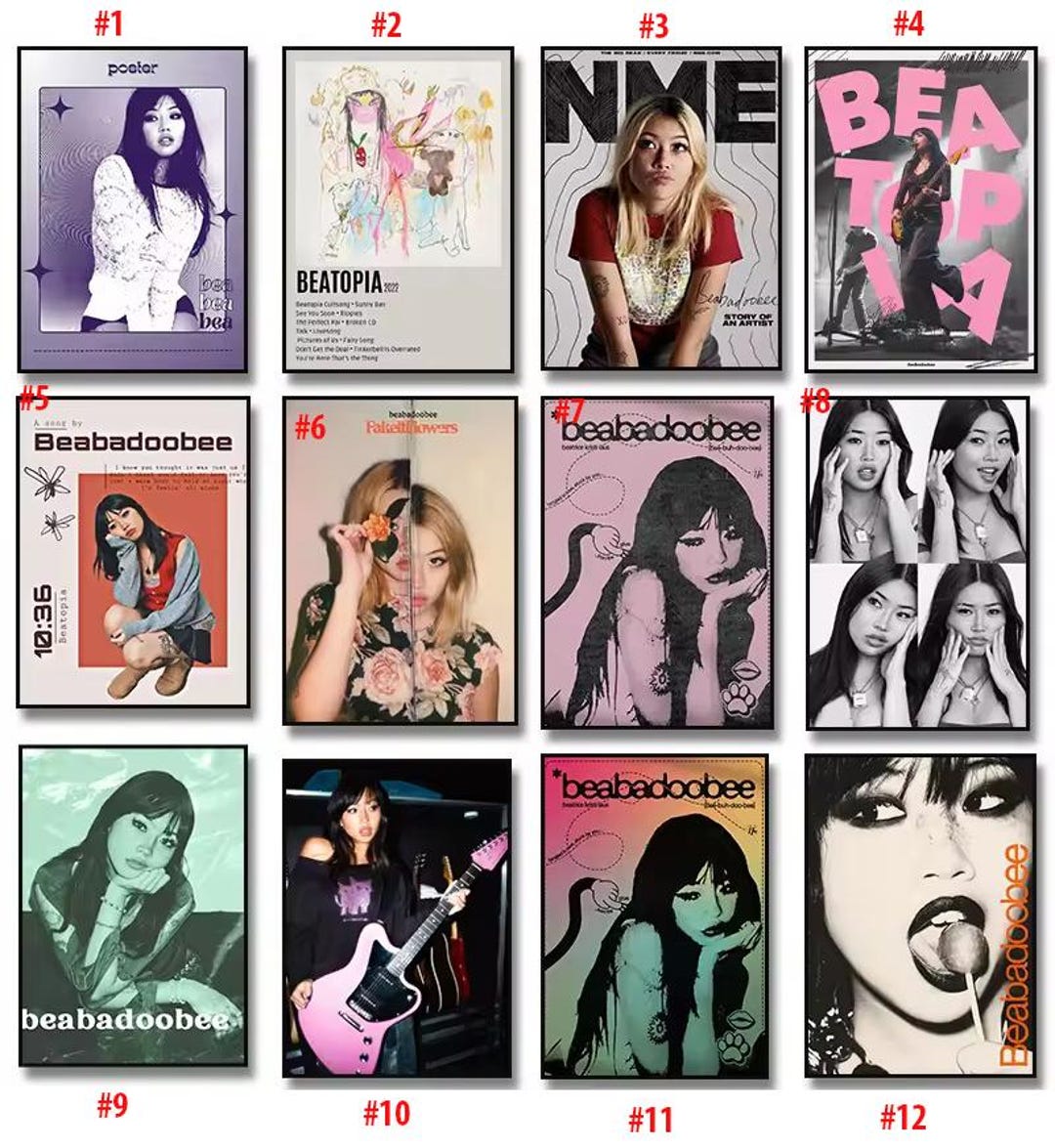 Singer Beabadoobee Album Poster Wall Home Decor, Gift Poster - Etsy