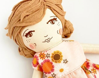 Large Doll Pattern: Heirloom Doll and Dress Pattern with Tutorial