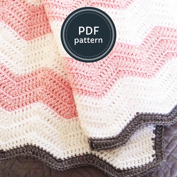 Couverture bébé au crochet