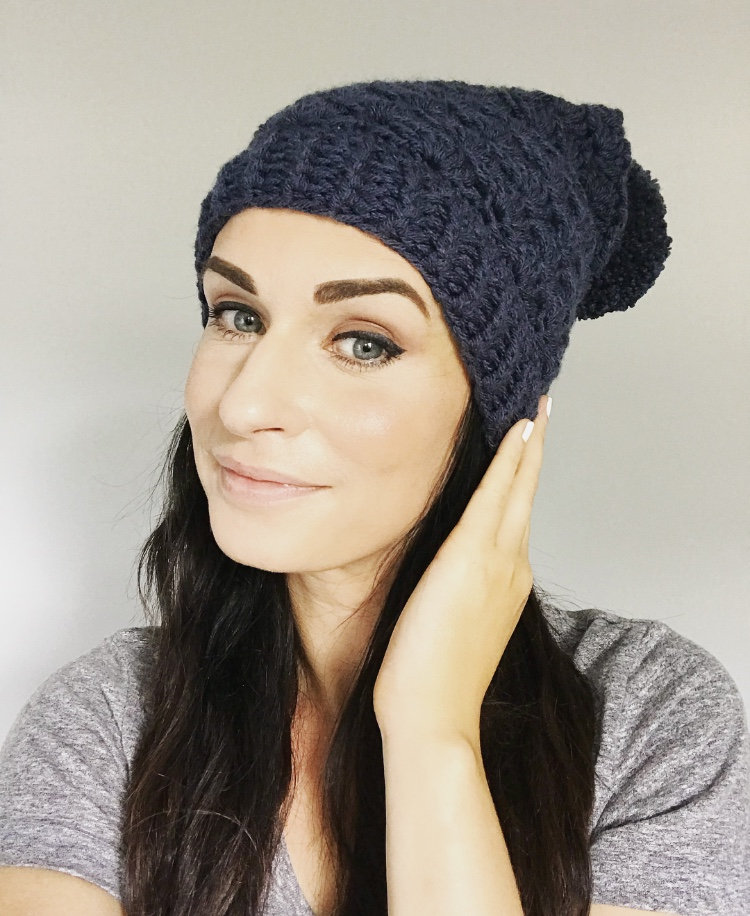 Adult Crochet Hat Pattern Shell Stitch Crochet Hat Pattern Etsy