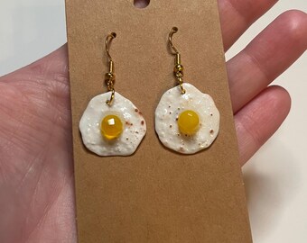 Clay Egg Earrings
