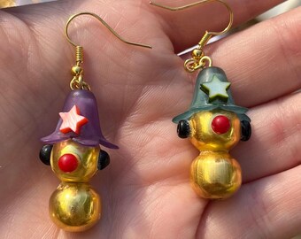 Stress Toys With Hats Earrings