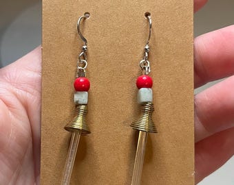 Abstract Beaded Earrings